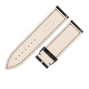 フランクミュラー FRANCK MULLER ロングアイランド 1000用 クロコバンド ブラック クロコダイル 腕時計パーツ 新品未使用 純正 替え ベルト マット 22mm ブラック 黒