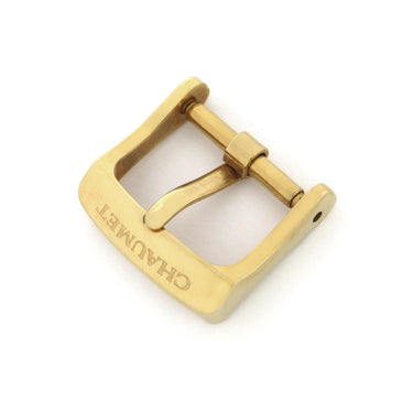 ショーメ CHAUMET 純正 イエローゴールド K18YG 腕時計パーツ 尾錠 14mm幅対応 K18YG 無垢 750 ピンバックル パーツ 替え 予備 スペア イエローゴールド 金