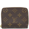 ルイヴィトン LOUIS VUITTON ジッピー コイン パース M60067 モノグラム モノグラムキャンバス コインケース ゴールド金具 茶 小銭入れ コンパクト財布