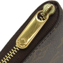 ルイヴィトン LOUIS VUITTON ジッピー コイン パース M60067 モノグラム モノグラムキャンバス コインケース ゴールド金具 茶 小銭入れ コンパクト財布