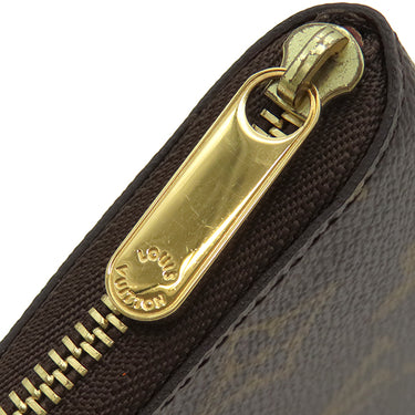 ルイヴィトン LOUIS VUITTON ジッピー コイン パース M60067 モノグラム モノグラムキャンバス コインケース ゴールド金具 茶 小銭入れ コンパクト財布