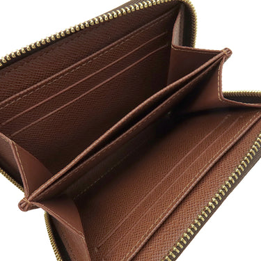 ルイヴィトン LOUIS VUITTON ジッピー コイン パース M60067 モノグラム モノグラムキャンバス コインケース ゴールド金具 茶 小銭入れ コンパクト財布