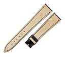 ブレゲ BREGUET ブラック クロコダイル 腕時計パーツ 未使用 純正 クロコ レザー 本革 ベルト バンド 替え 予備 スペア ストラップ 18mm ブラック 黒