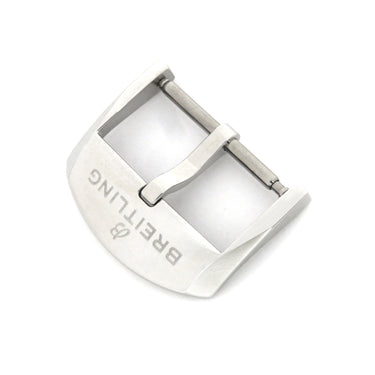 ブライトリング BREITLING 純正 シルバー ステンレススチール 腕時計パーツ 新品同様 尾錠 20mm幅対応 ステンレススチール SS ピンバックル パーツ 替え 予備 スペア シルバー 銀