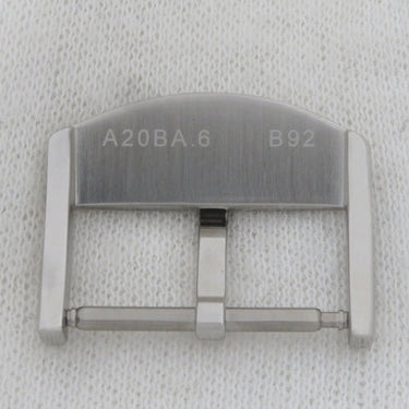 ブライトリング BREITLING 純正 シルバー ステンレススチール 腕時計パーツ 新品同様 尾錠 20mm幅対応 ステンレススチール SS ピンバックル パーツ 替え 予備 スペア シルバー 銀