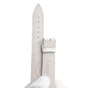 フランクミュラー FRANCK MULLER トノウカーベックス 7500用 クロコバンド ホワイト クロコダイル 腕時計パーツ 未使用 純正 ベルト ショート 艶 替え 16mm ホワイト 白