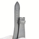 パテックフィリップ PATEK PHILIPPE グレー サテン レザー 腕時計パーツ 純正 サテン×レザー ベルト バンド ストラップ 21ｍｍ グレー