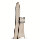 パテックフィリップ PATEK PHILIPPE グレー サテン レザー 腕時計パーツ 純正 サテン×レザー ベルト バンド ストラップ 21ｍｍ グレー