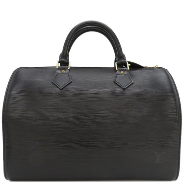 ルイヴィトン LOUIS VUITTON スピーディ 30 M59022 ノワール エピレザー ハンドバッグ ゴールド金具 黒 ボストンバッグ