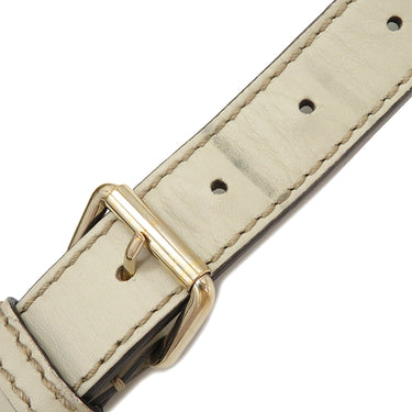 グッチ GUCCI スーキー GGショルダーバッグ 296834 アイボリー GGキャンバス レザー ショルダーバッグ シルバー金具 白 肩掛け