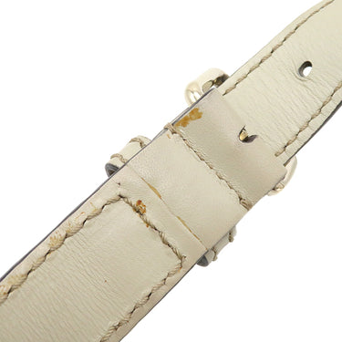 グッチ GUCCI スーキー GGショルダーバッグ 296834 アイボリー GGキャンバス レザー ショルダーバッグ シルバー金具 白 肩掛け