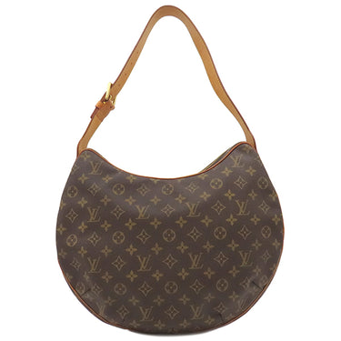 ルイヴィトン LOUIS VUITTON クロワッサン GM M51511 モノグラム モノグラムキャンバス ショルダーバッグ ゴールド金具 茶 肩掛け