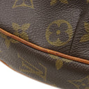 ルイヴィトン LOUIS VUITTON クロワッサン GM M51511 モノグラム モノグラムキャンバス ショルダーバッグ ゴールド金具 茶 肩掛け