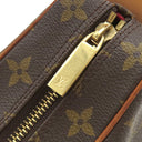 ルイヴィトン LOUIS VUITTON クロワッサン GM M51511 モノグラム モノグラムキャンバス ショルダーバッグ ゴールド金具 茶 肩掛け