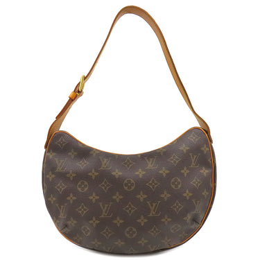 ルイヴィトン LOUIS VUITTON クロワッサン MM M51512 モノグラム モノグラムキャンバス ショルダーバッグ ゴールド金具 茶 肩掛け