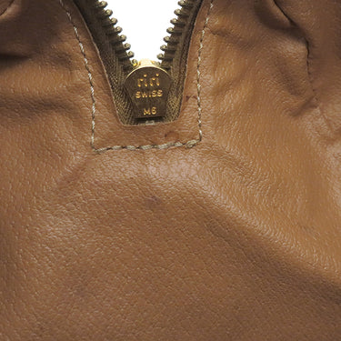 セリーヌ CELINE マカダム ブラウン PVC レザー ボストンバッグ ゴールド金具 総柄 トリオンフ ロゴ ヴィンテージ ハンドバッグ