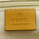 グッチ GUCCI スーキー メッセンジャーバッグ 303452 イエロー×ベージュ GGキャンバス レザー ショルダーバッグ ゴールド金具 黄色