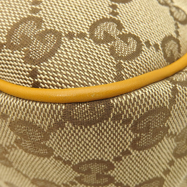 グッチ GUCCI スーキー メッセンジャーバッグ 303452 イエロー×ベージュ GGキャンバス レザー ショルダーバッグ ゴールド金具 黄色