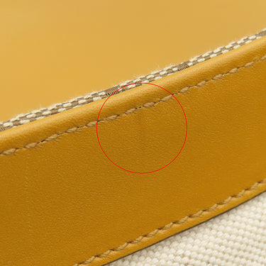 グッチ GUCCI スーキー メッセンジャーバッグ 303452 イエロー×ベージュ GGキャンバス レザー ショルダーバッグ ゴールド金具 黄色