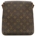 ルイヴィトン LOUIS VUITTON ミュゼット サルサ M51258 モノグラム モノグラムキャンバス ショルダーバッグ ゴールド金具 茶 肩掛けバッグ