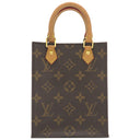 ルイヴィトン LOUIS VUITTON プティット サックプラ M69442 モノグラム モノグラムキャンバス 2WAYバッグ ゴールド金具 茶 ハンドバッグ ショルダー