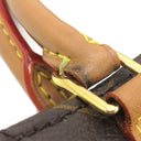 ルイヴィトン LOUIS VUITTON プティット サックプラ M69442 モノグラム モノグラムキャンバス 2WAYバッグ ゴールド金具 茶 ハンドバッグ ショルダー