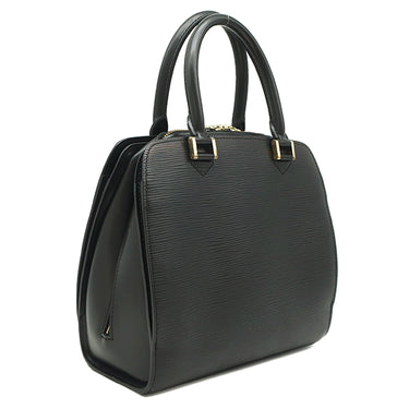 ルイヴィトン LOUIS VUITTON ポンヌフ M52052 ノワール エピレザー ハンドバッグ ゴールド金具 黒