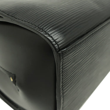 ルイヴィトン LOUIS VUITTON ポンヌフ M52052 ノワール エピレザー ハンドバッグ ゴールド金具 黒