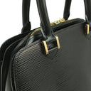 ルイヴィトン LOUIS VUITTON ポンヌフ M52052 ノワール エピレザー ハンドバッグ ゴールド金具 黒