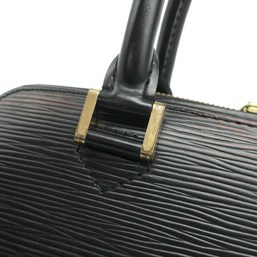 ルイヴィトン LOUIS VUITTON ポンヌフ M52052 ノワール エピレザー ハンドバッグ ゴールド金具 黒