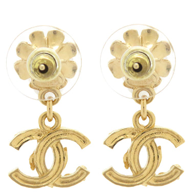 シャネル CHANEL ココマーク カラーストーン ゴールド GP フェイクパール ピアス CCマーク