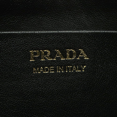 プラダ PRADA アーケ スモール レザー 1BC194 コニャック レザー 2WAYバッグ ゴールド金具 茶 三角ロゴ