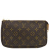 ルイヴィトン LOUIS VUITTON ポシェット アクセソワール M51980 モノグラム モノグラムキャンバス アクセサリーポーチ ゴールド金具 茶 ポーチ ハンドバッグ