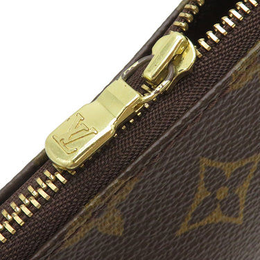 ルイヴィトン LOUIS VUITTON ポシェット アクセソワール M51980 モノグラム モノグラムキャンバス アクセサリーポーチ ゴールド金具 茶 ポーチ ハンドバッグ