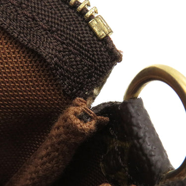 ルイヴィトン LOUIS VUITTON ポシェット アクセソワール M51980 モノグラム モノグラムキャンバス アクセサリーポーチ ゴールド金具 茶 ポーチ ハンドバッグ