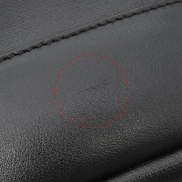 サンローラン SAINT LAURENT リビングトン 482777 ブラック PVC レザー ショルダーバッグ ブラック金具 黒