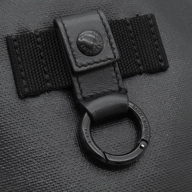 サンローラン SAINT LAURENT リビングトン 482777 ブラック PVC レザー ショルダーバッグ ブラック金具 黒