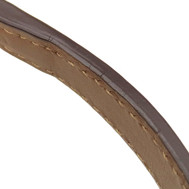 プラダ PRADA トライアングルロゴ ワンショルダー 1BC005 ブラウン レザー ショルダーバッグ シルバー金具 茶 肩掛け