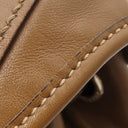 プラダ PRADA トライアングルロゴ ワンショルダー 1BC005 ブラウン レザー ショルダーバッグ シルバー金具 茶 肩掛け