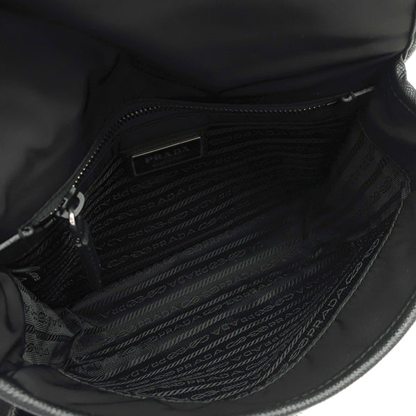 PRADA ブラック レザー ハンドバッグ PRADA ブラックレザー バッグ