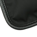 プラダ PRADA Re-Nylon x サフィアーノレザー 2VD034 ブラック ナイロン レザー ショルダーバッグ シルバー金具 メッセンジャーバッグ 黒