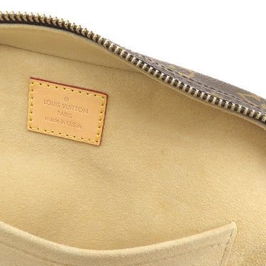 ルイヴィトン LOUIS VUITTON マンハッタン PM M40026 モノグラム モノグラムキャンバス ハンドバッグ ゴールド金具 茶