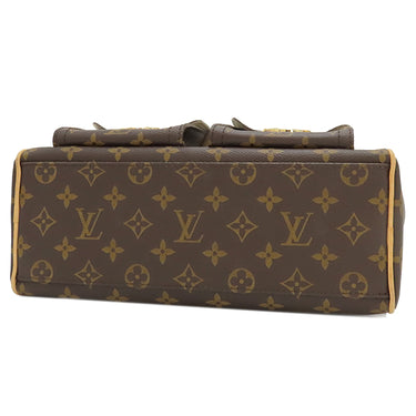 ルイヴィトン LOUIS VUITTON マンハッタン PM M40026 モノグラム モノグラムキャンバス ハンドバッグ ゴールド金具 茶