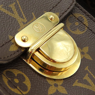 ルイヴィトン LOUIS VUITTON マンハッタン PM M40026 モノグラム モノグラムキャンバス ハンドバッグ ゴールド金具 茶