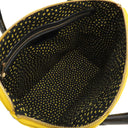 ルイヴィトン LOUIS VUITTON ロックイット MM M91398 ジョーヌ モノグラムヴェルニ ドットインフィニティ ハンドバッグ ゴールド金具 黄色 ドット 水玉 草間彌生