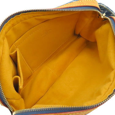 ルイヴィトン LOUIS VUITTON バムバッグ M95347 ブルー モノグラムデニム ボディバッグ ゴールド金具 青 デニム