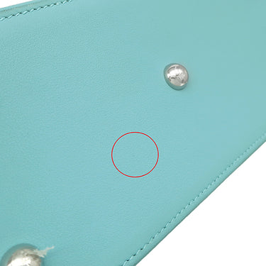 エルメス HERMES ボリードスクレ ブルーアトール スイフト ハンドバッグ シルバー金具 水色