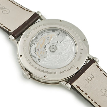 ブレゲ BREGUET クラシック レトログラード パワーリザーブ 5207BB/12/9V6 自動巻き メンズ K18WG無垢 シルバー