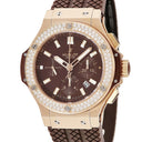 腕時計 ウブロ HUBLOT ビッグバン エボリューション カプチーノ 301.PC.3180.RC.1104 自動巻き メンズ K18RG×チタン 純正ダイヤ