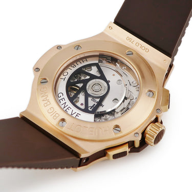 腕時計 ウブロ HUBLOT ビッグバン エボリューション カプチーノ 301.PC.3180.RC.1104 自動巻き メンズ K18RG×チタン 純正ダイヤ